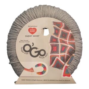 Red Heart Super Saver O'Go Yarn - Gray
